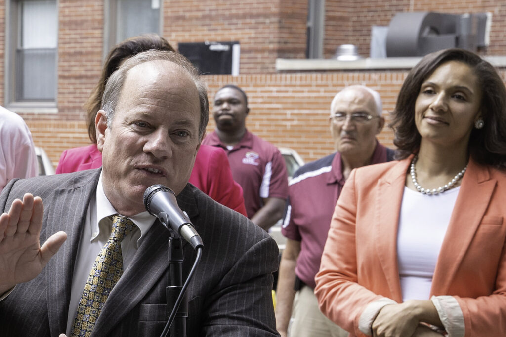 mike duggan and mary sheffield