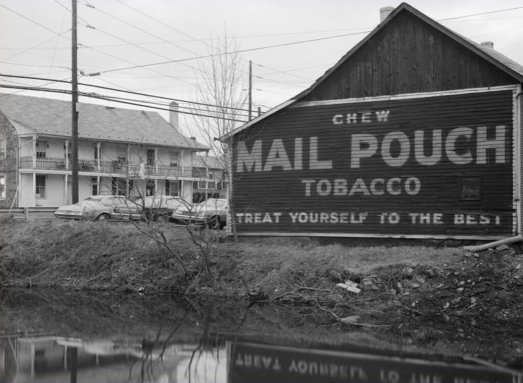 mail pouch tobacco ad