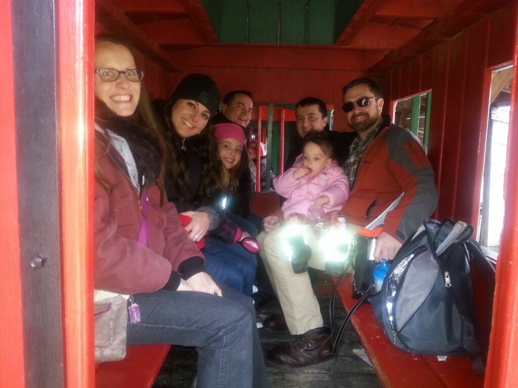 peacock express and santa