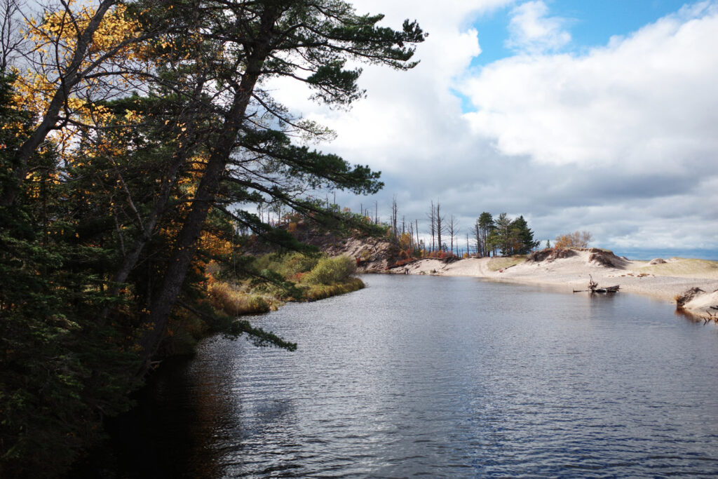 two hearted river and upper peninsula