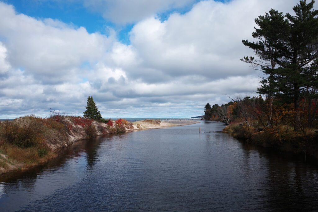 two hearted river and upper peninsula