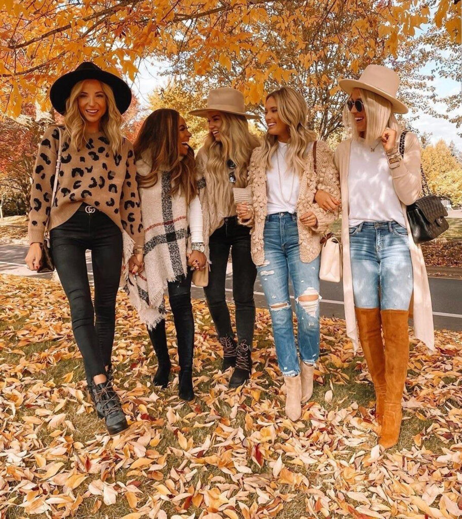 christian girl autumn