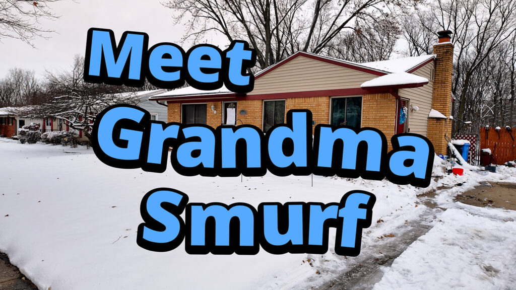 meet grandma smurf