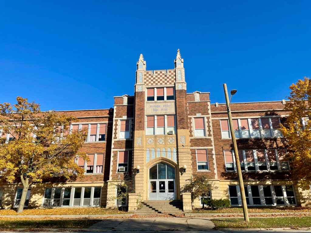 albion michigan former school buildings