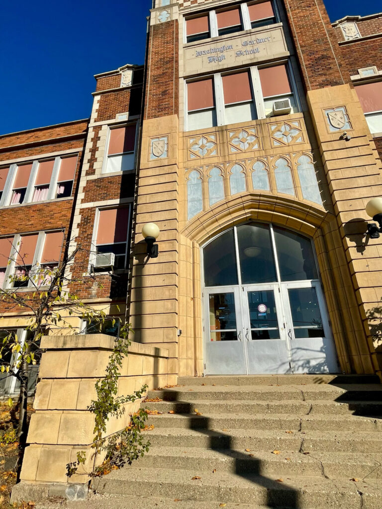 albion michigan former school buildings
