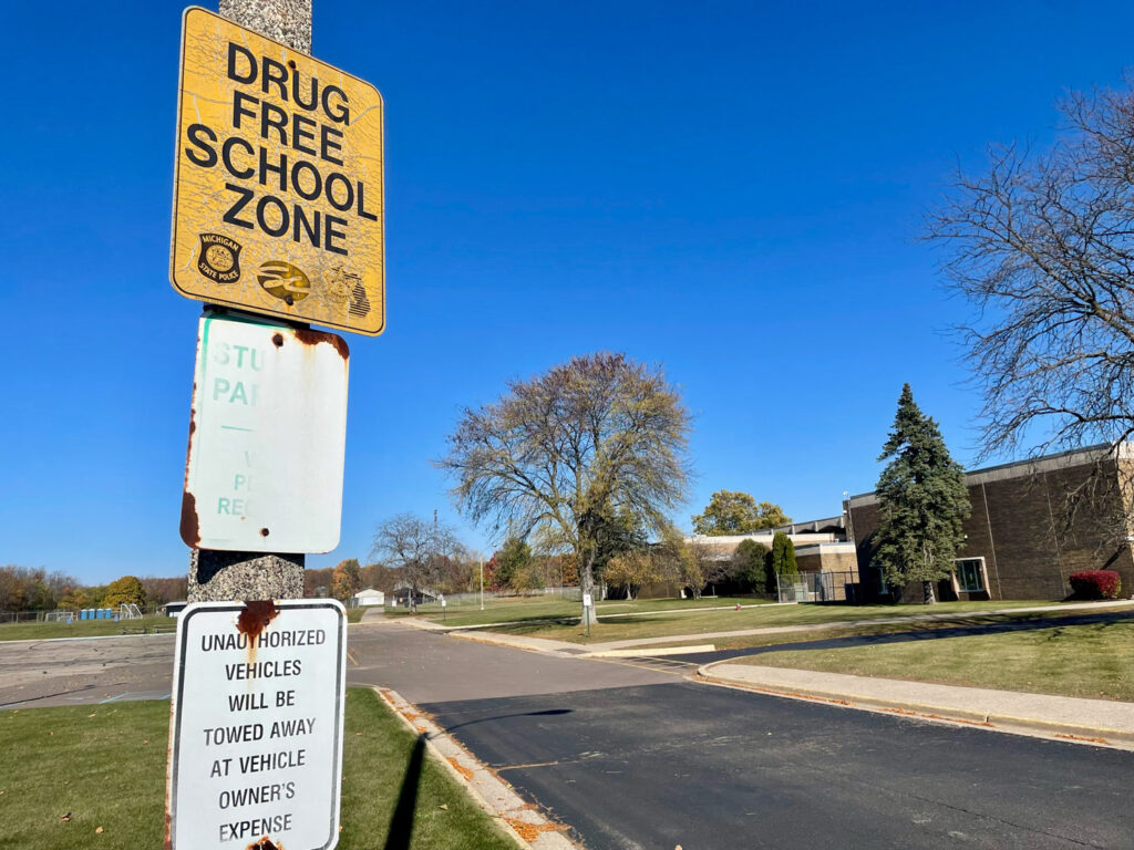 albion michigan former school buildings