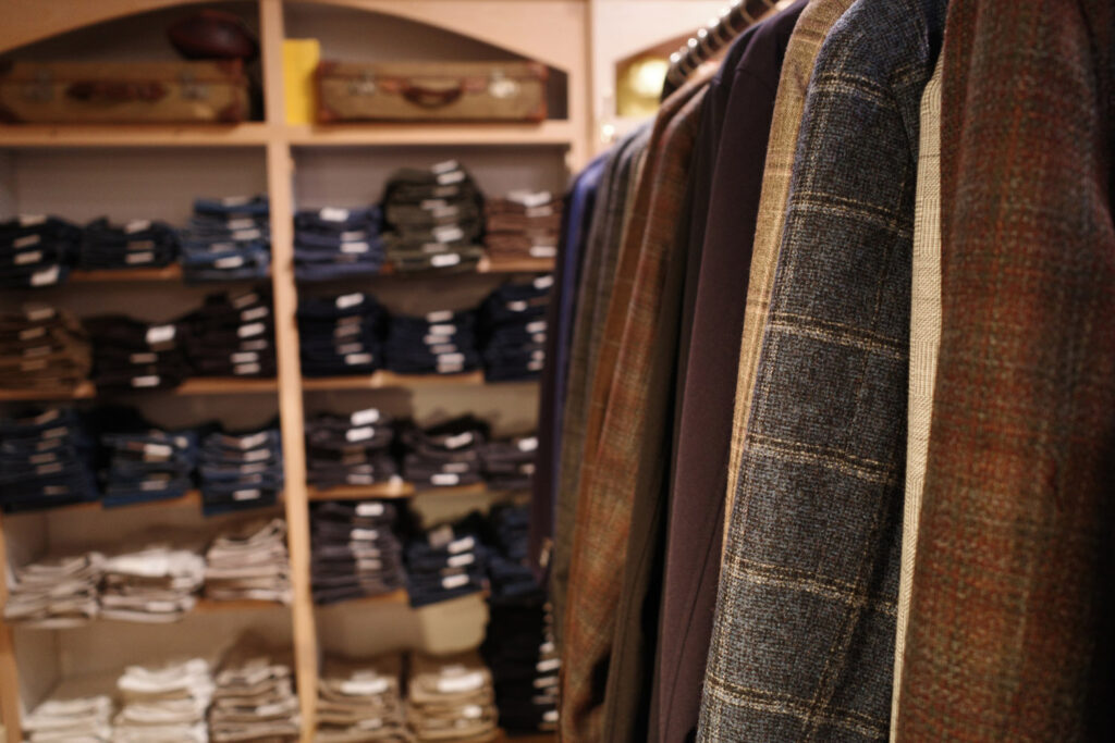 mettler's menswear store and clothing