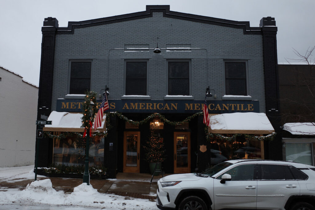 mettler's menswear store and clothing