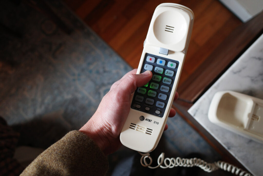 landline telephone