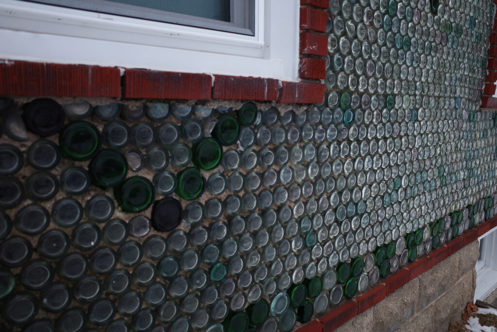 finnish bottle house