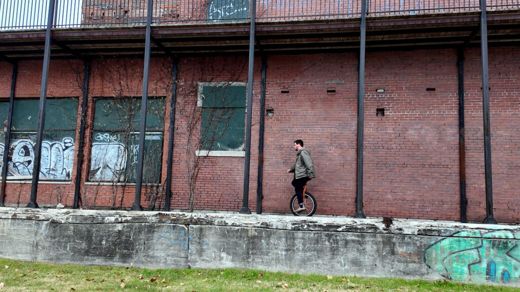 unicycling