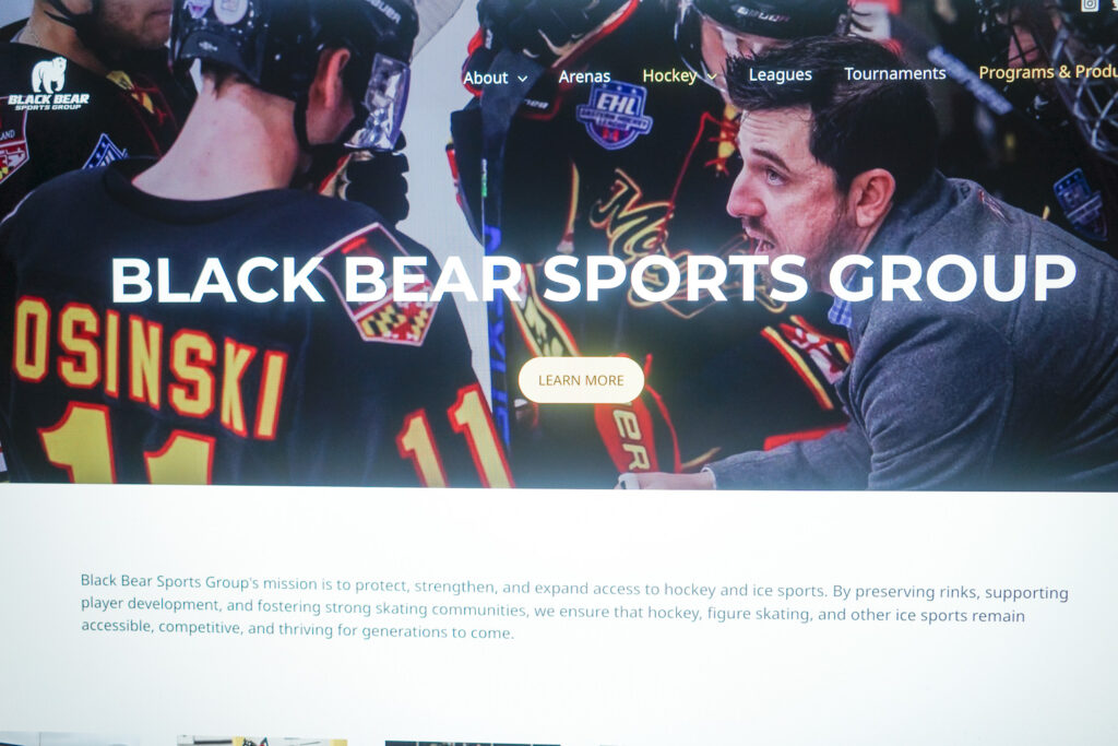 black bear sports group website
