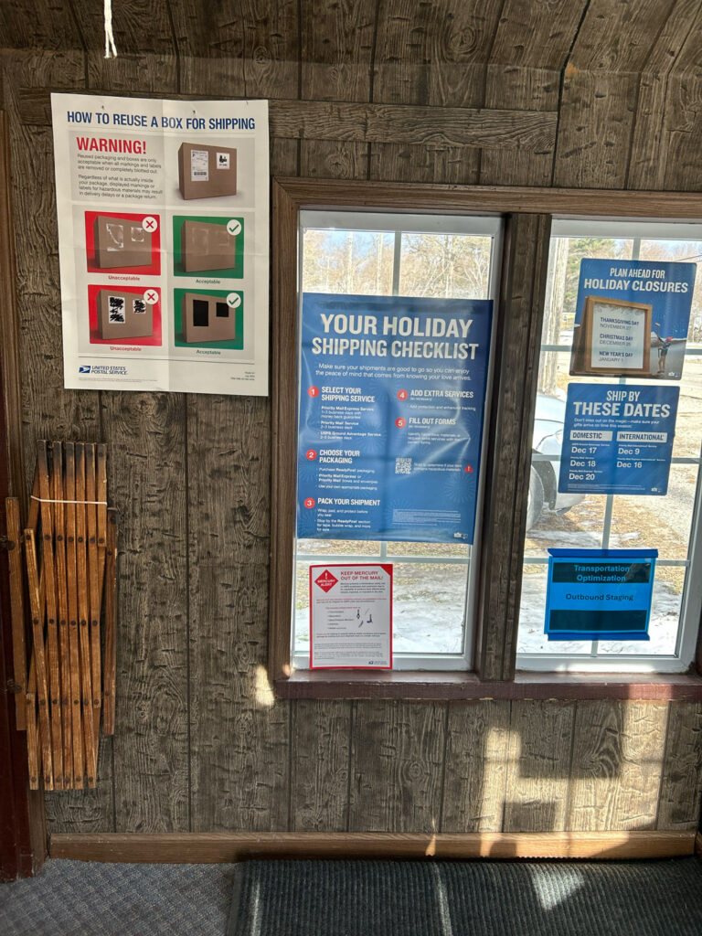 Elm Hall post office