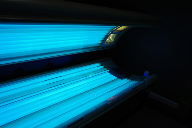tanning bed and salon