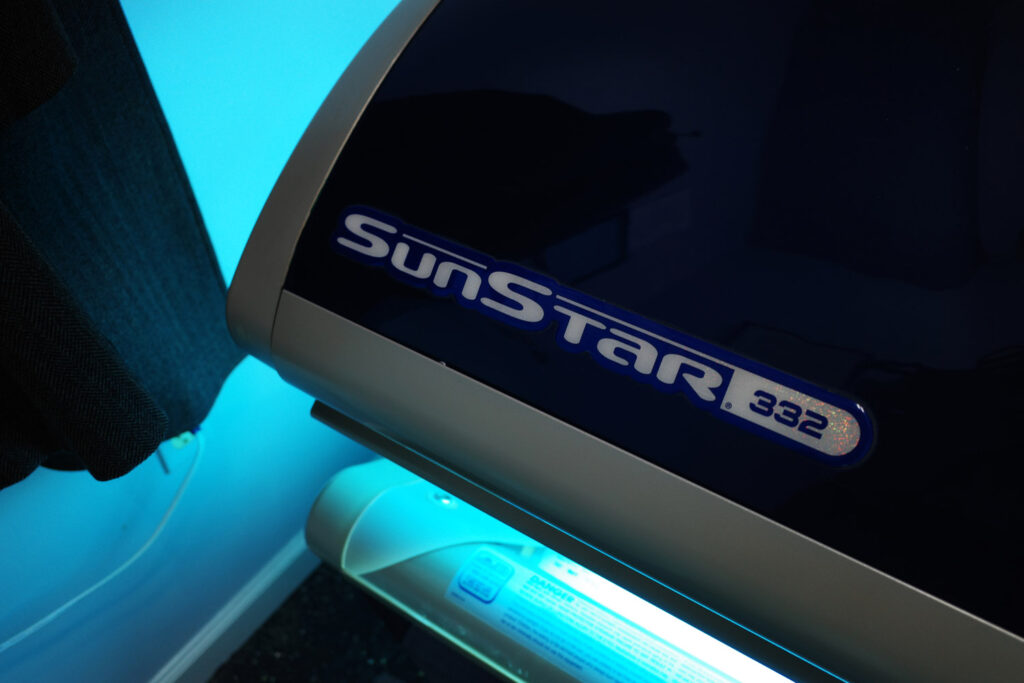 tanning bed and salon